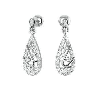 Axel Round Diamond Earrings